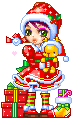 christmas girl doll (3K)