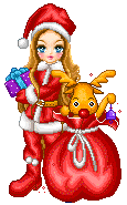 doll girl santa reindeer (7K)