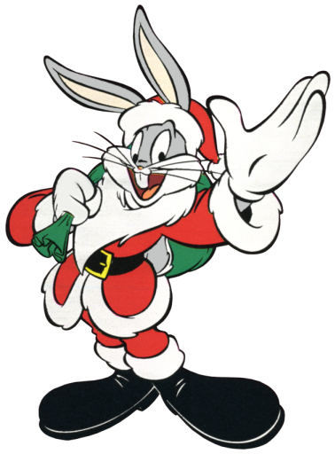 Christmas Looney Tunes Bugs Bunny santa (131K)